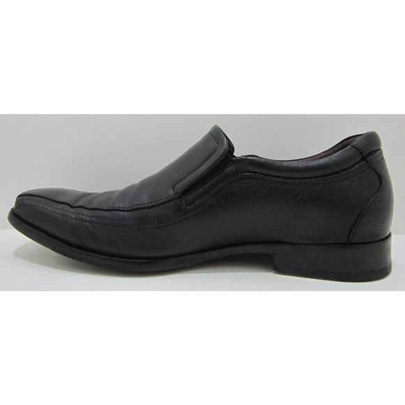 Johnston & Murphy Shaler Black Leather Loafers 8.5